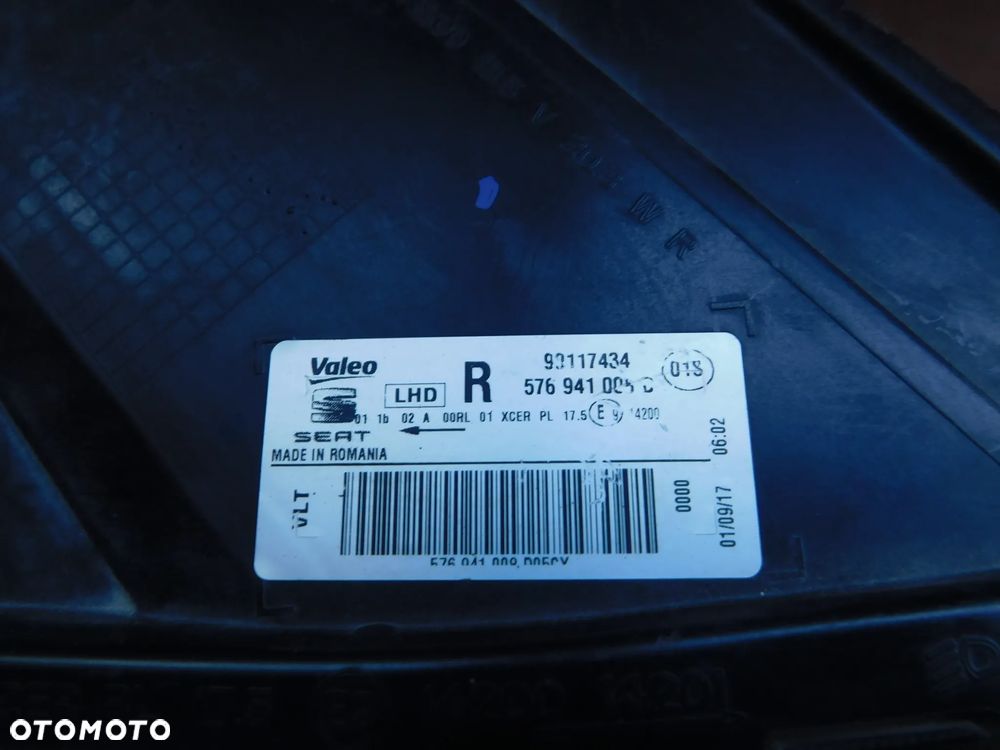 lampa prawa przód SEAT ATECA LED  EUROPA - 12