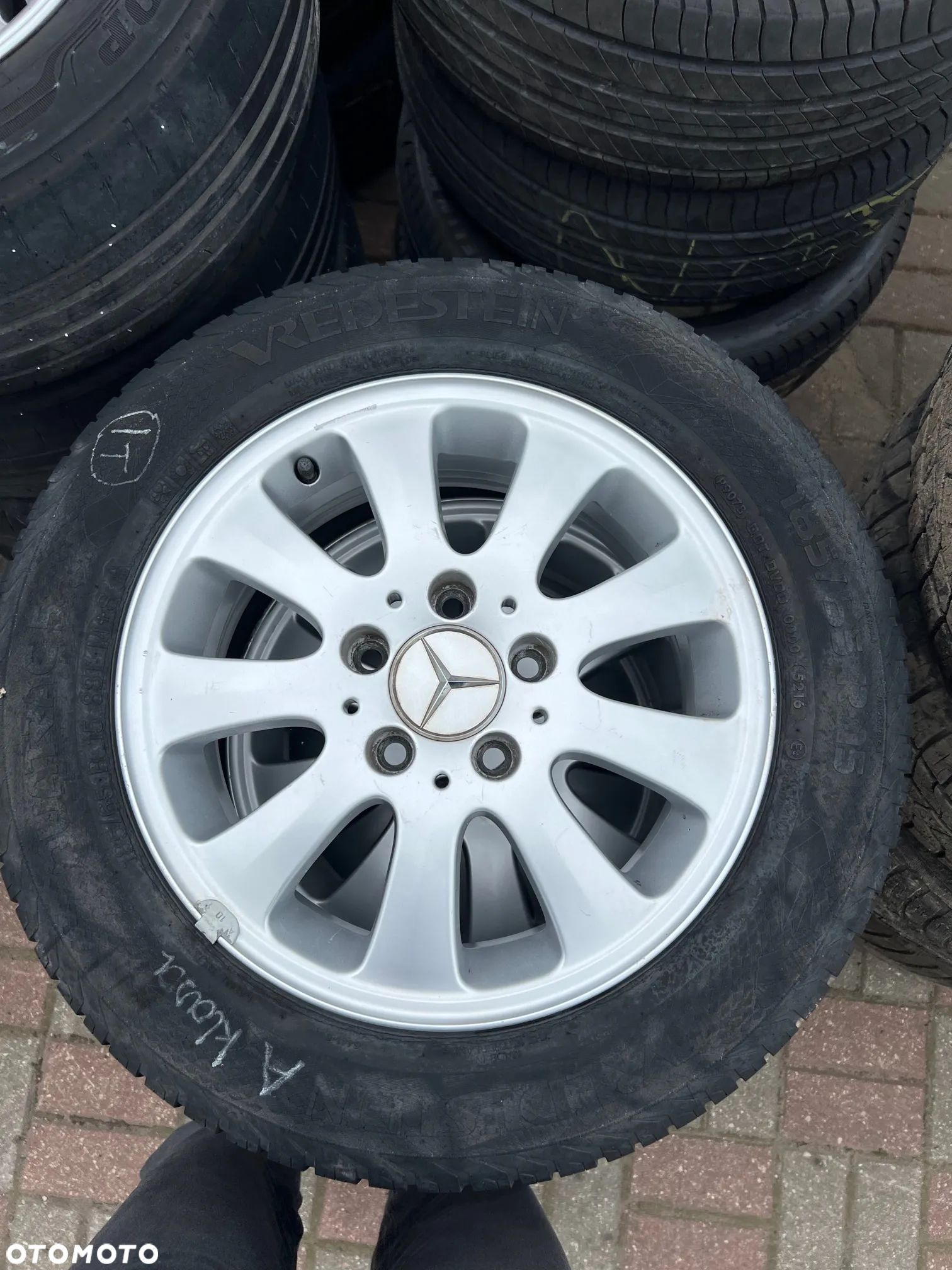 alufelgi, koła 6Jx15H2 ET44; A169 401 0002 - 1