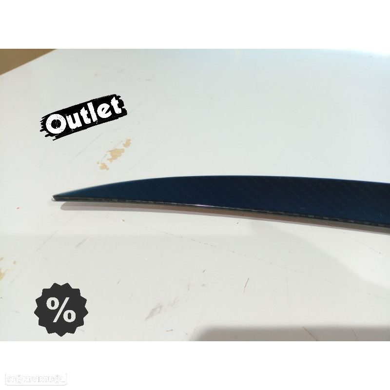 C010204C1 AILERON LIP SPOILER BMW E92 06-14 COUPE CARBONO LOOK M - 5