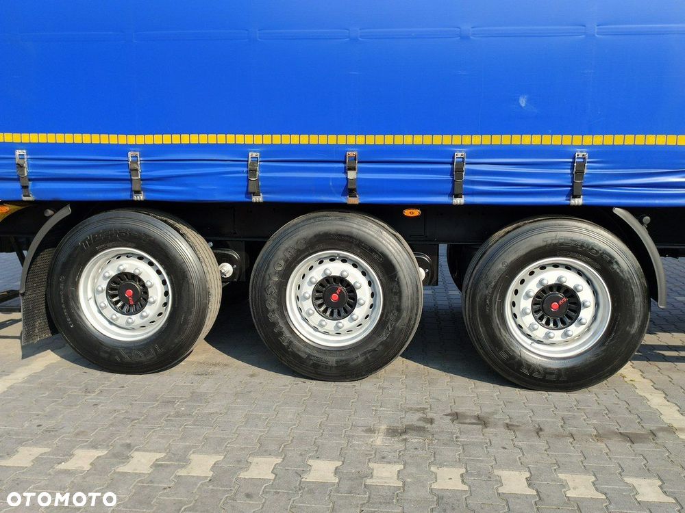 Kögel 3 Osie SAF Oś Podnoszona Standard Wysokość 2,76 2017r - 9