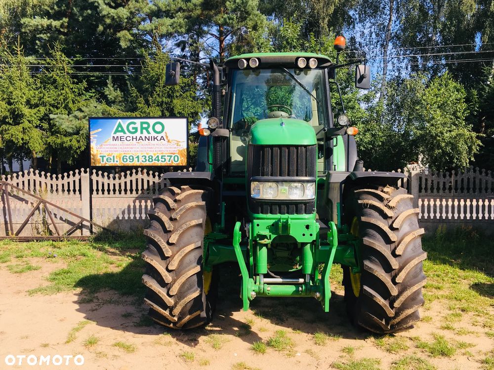 John Deere 7430 Premium Nowe opony Video Pneumatyka - 1