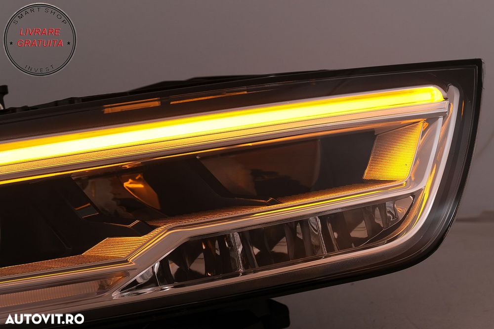 Faruri Full LED Audi Q3 8U Facelift (2014-2017) Conversie de la Xenon la LED- livrare gratuita - 4