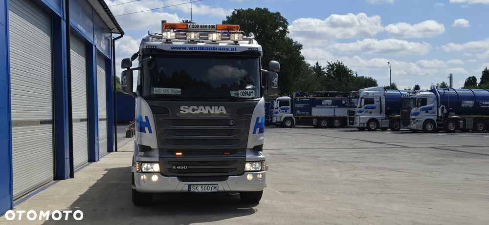 Scania R 490 10x4 asenizacyjny wuko cysterna zabudowa 2025r 32m3 - 11