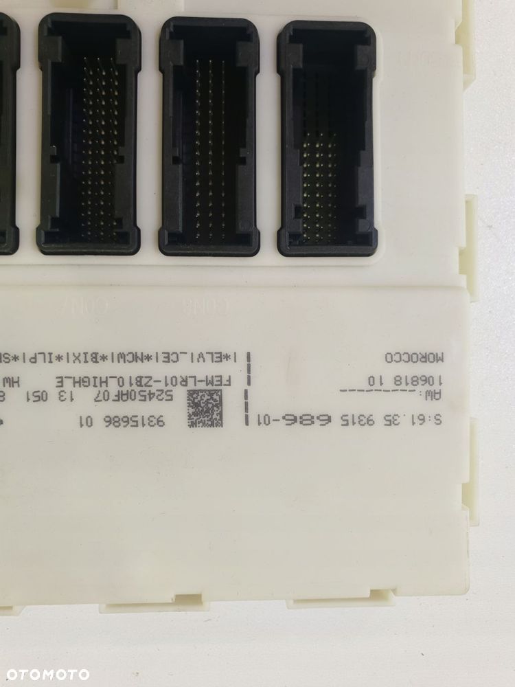 BMW F20 F21 MODUŁ STEROWNIK FEM 9315686 - 2