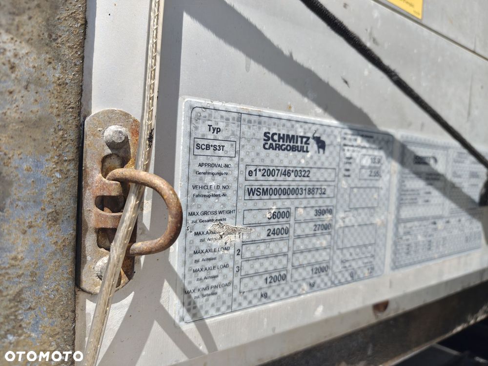 Schmitz Cargobull SKO 24/L BURTO-FIRANKA - 21