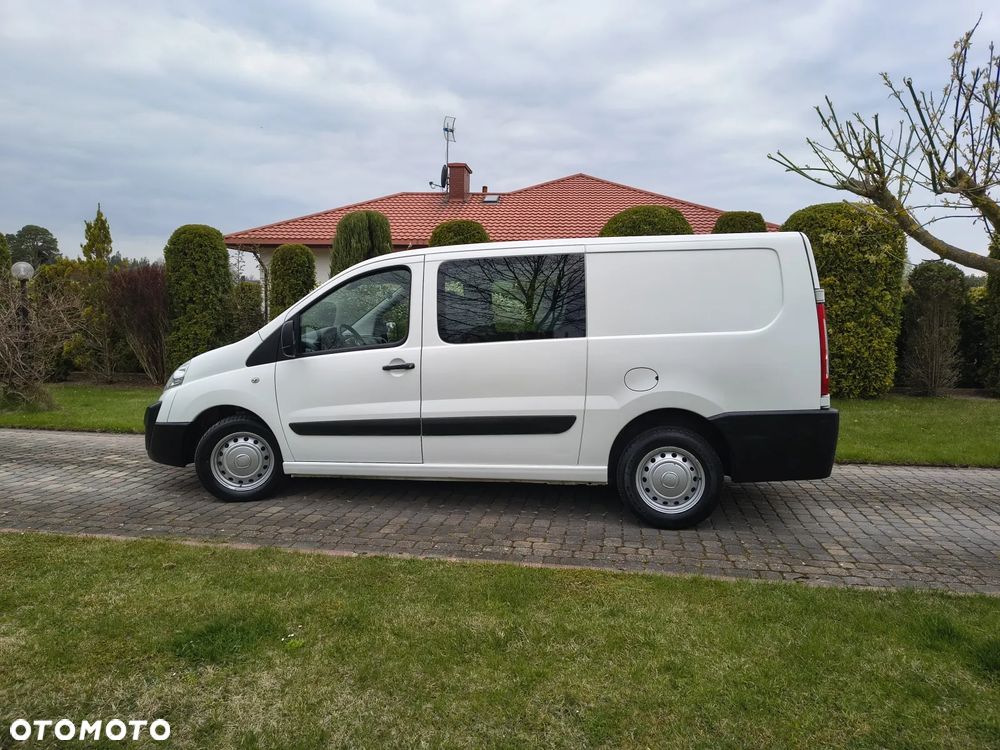 Fiat SCUDO Klima Elektryka Dubel Kabina 6os Brygadówka Hak - 8