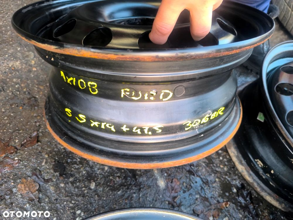 4x108 Felgi Stalowe Stal 14 Koła FORD FIESTA PUMA COURIER KA II 2 KA+ FUSION FOCUS MAZDA 2 Legnica ALU-RAD - 8