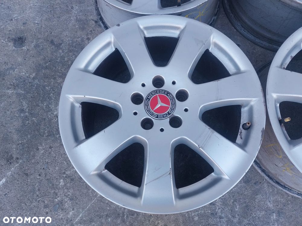 MERCEDES ML 163 164 FELGI ALUMINIOWE R17 7.5J ET56 5X112 OE MERCEDES BENZ A2514011002 PROSTE! - 2