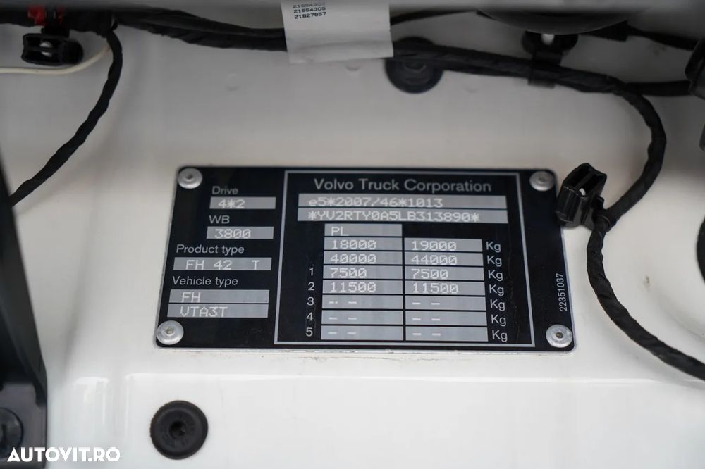 Volvo FH 460 / LOWDECK / MEGA / I-PARK COOL / I-SHIFT - 39