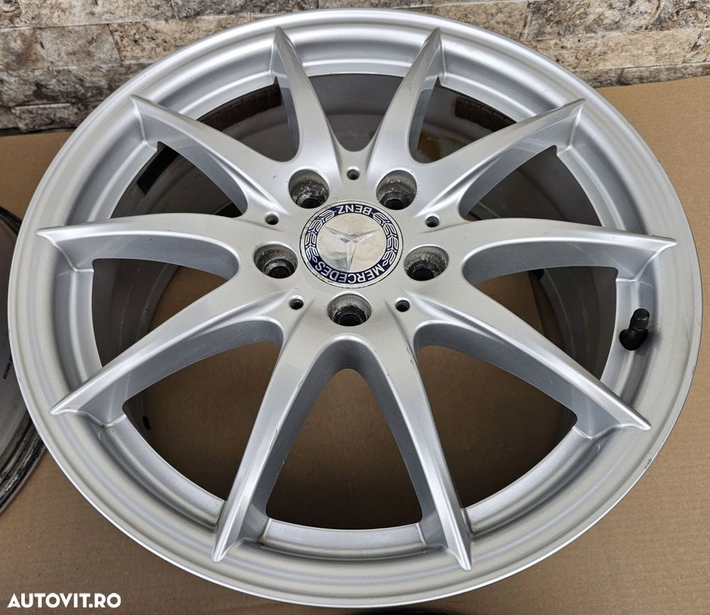 Jante Aliaj 17” 5 x 112 Mercedes A/B/C/E-Klasse /CLA/GLA/GLC/GLE/GL - 9