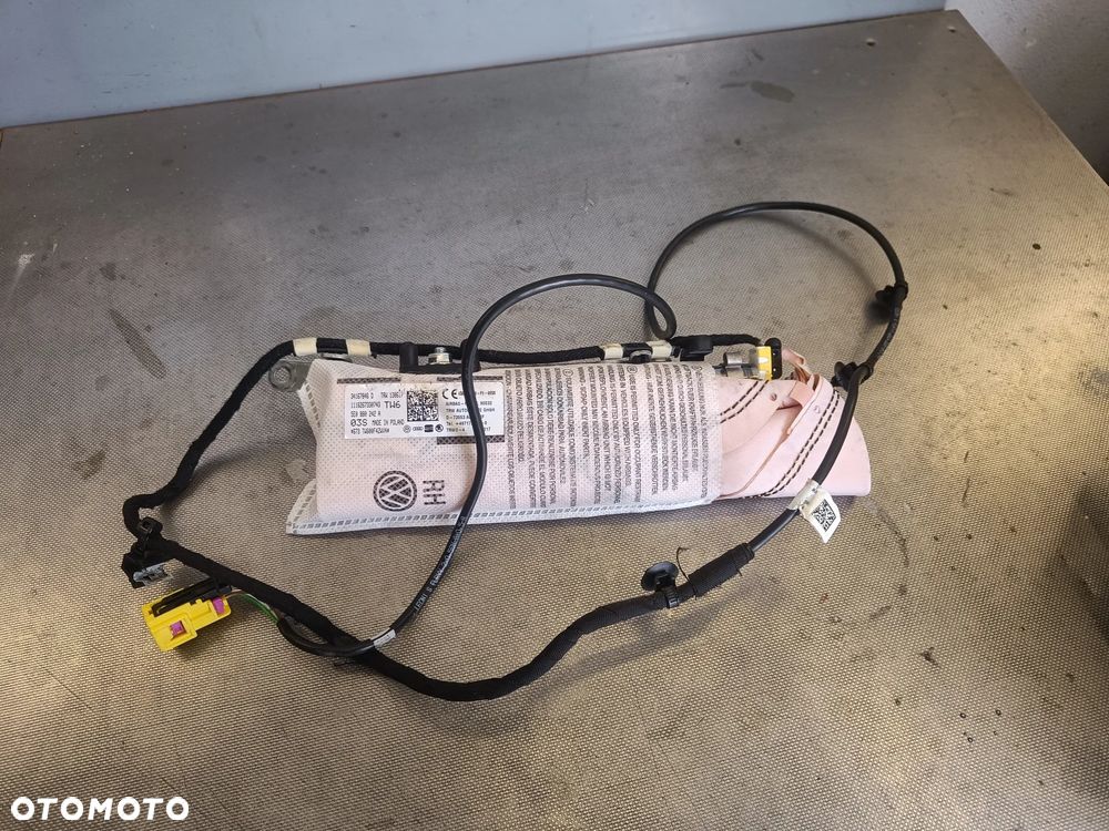 Poduszka Fotela Skoda Octavia 3 III Airbag w Fotel Prawy Prawa 5E0880242A - 1
