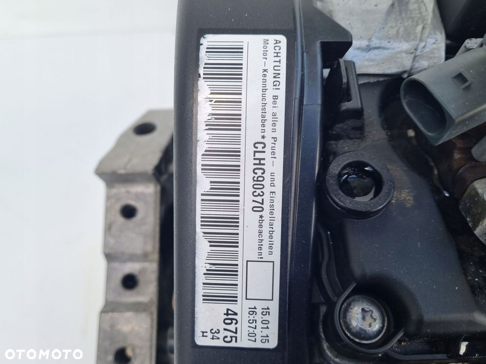 SILNIK KOMPLET Seat Leon III 1.6 TDI 105KM ładnie pracuje 165tyś CLH CLHA - 2