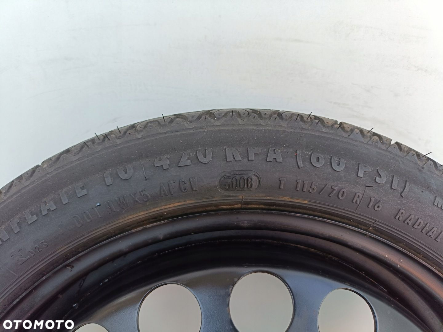 Opel Vectra C Astra H KOŁO DOJAZDOWE dojazdówka 115/70 R16 5x110 2160132 - 4