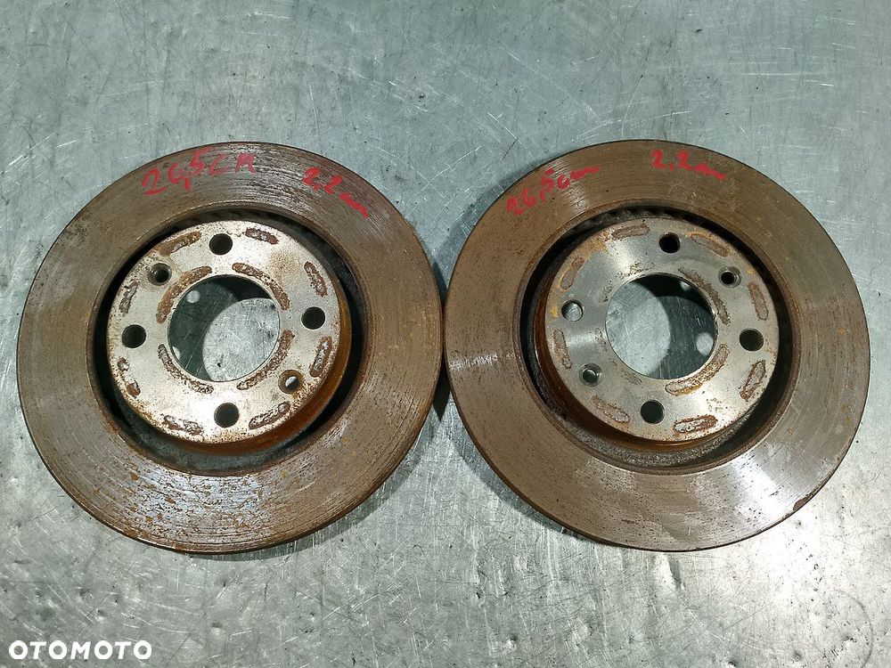 TARCZE HAMULCOWE PRZÓD CITROEN XSARA PICASSO 2.0 HDI - 5