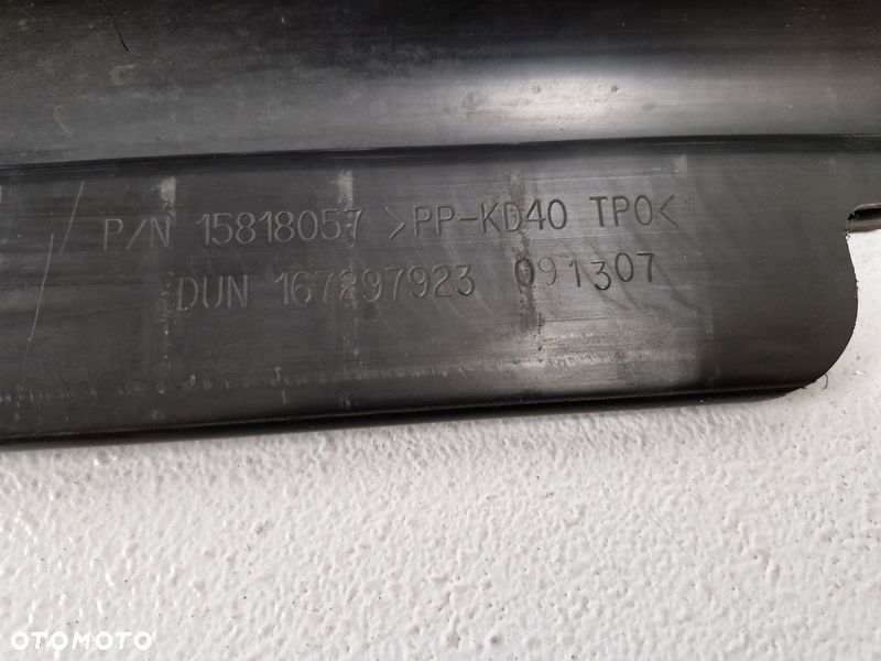 chevrolet hhr kierownica prowadnica powietrza osłona pasa przód 15818057 - 6