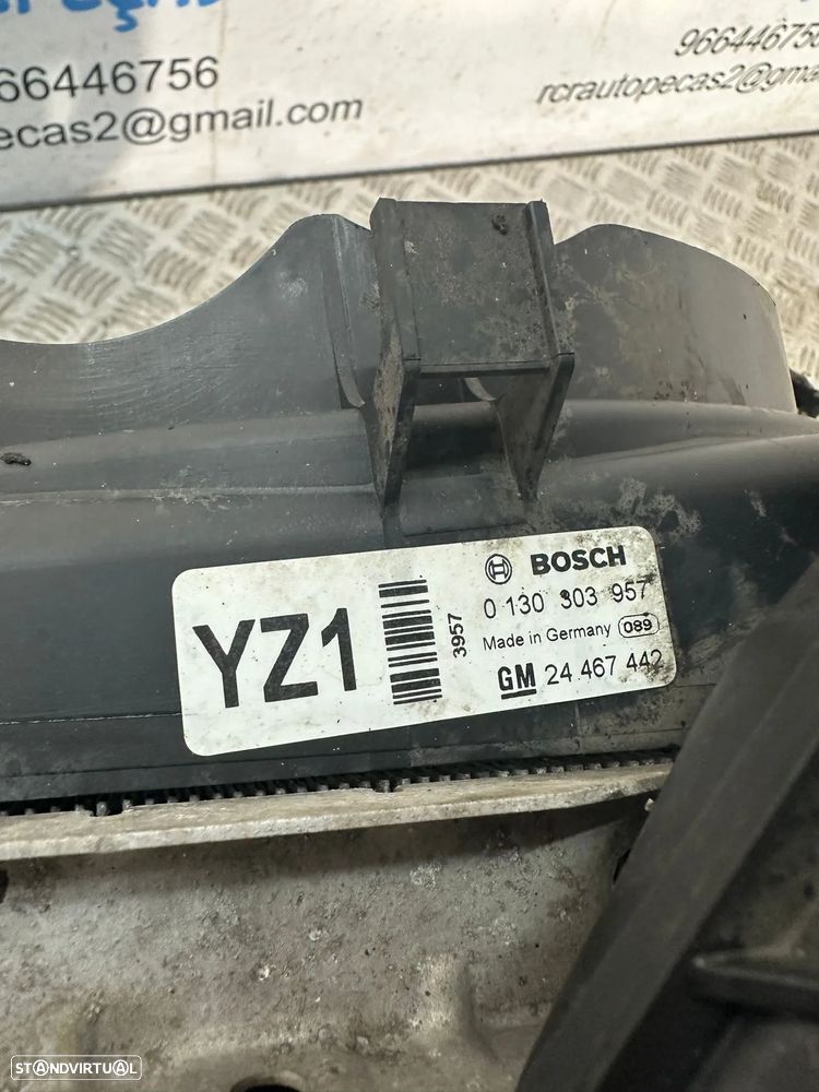 Conjunto Radiadores Agua Intercooler AC Ar Condicionado Opel Astra H 1.7 CDTi Z17DTH - 8