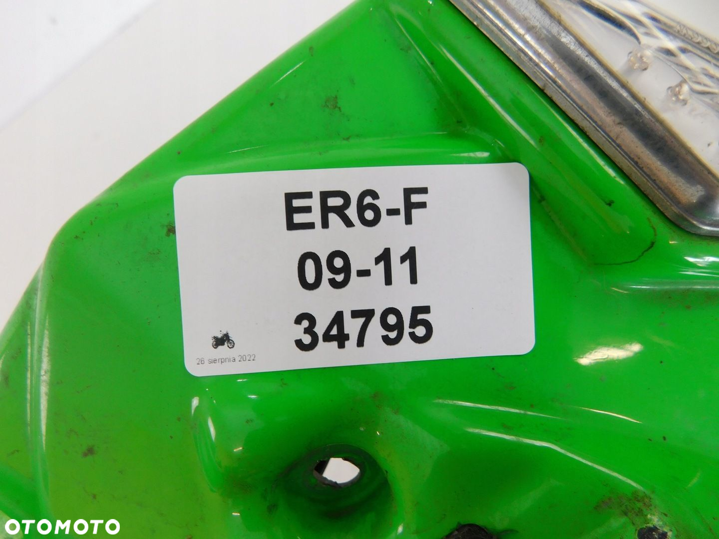 KAWASAKI ER6F 09-11 NADKOLE SPORTOWE MOCOWANIE TYŁ - 7