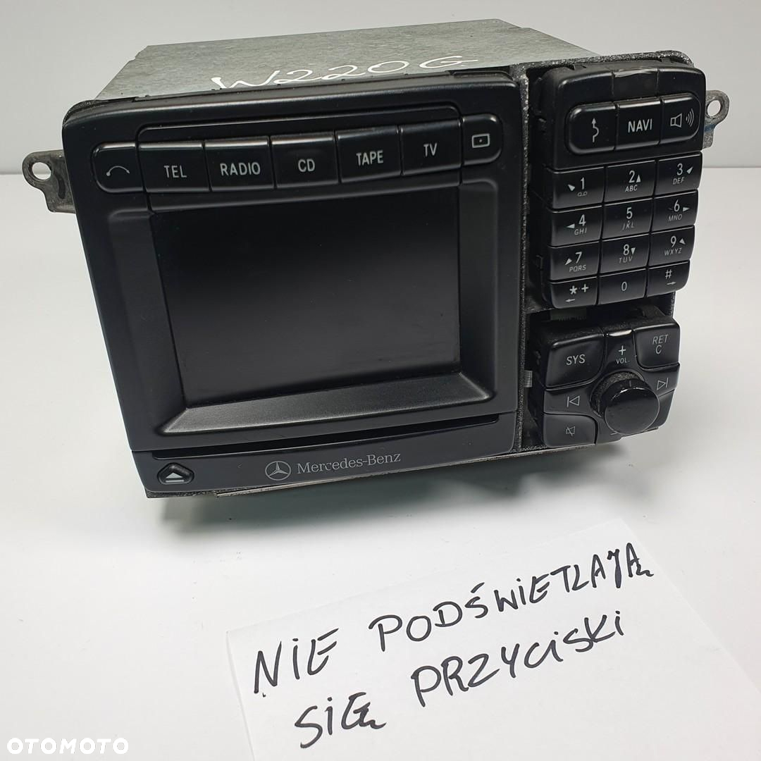 RADIO NAWIGACJA MERCEDES W220 A2208203789 - 6