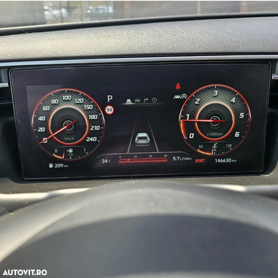 Hyundai Tucson 1.6 CRDi 48V-Hybrid 2WD DCT Select - 10