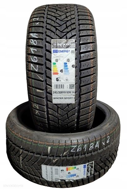 2x Dunlop Winter Sport 5 245/35R19 93W XL Z618A