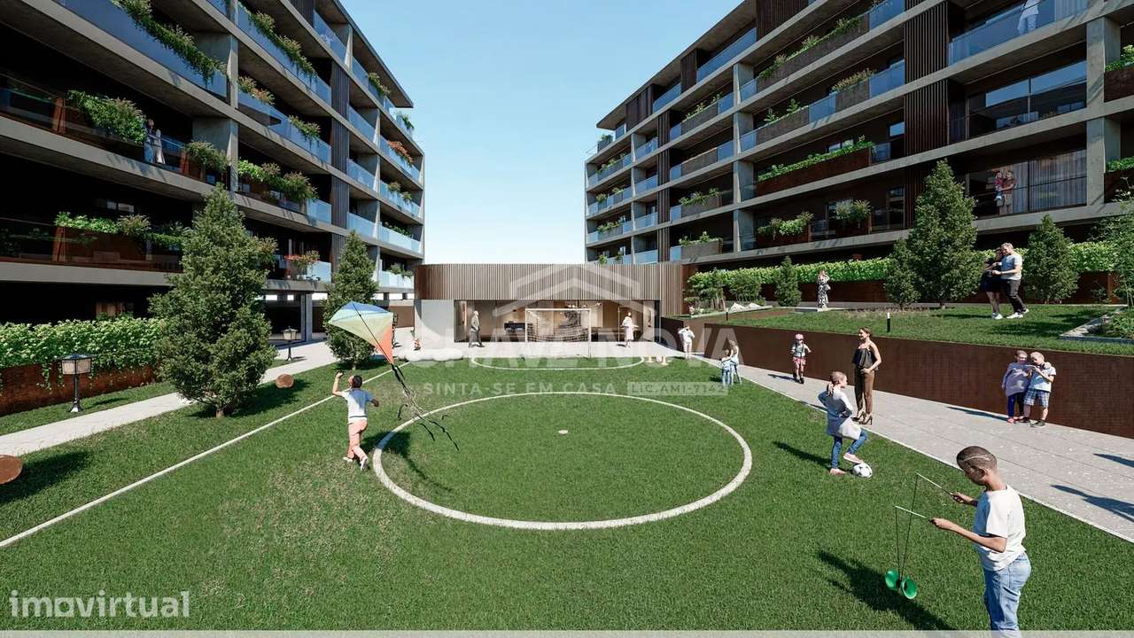 T2 nos Jardins da Vinha - Trofa - Grande imagem: 4/9