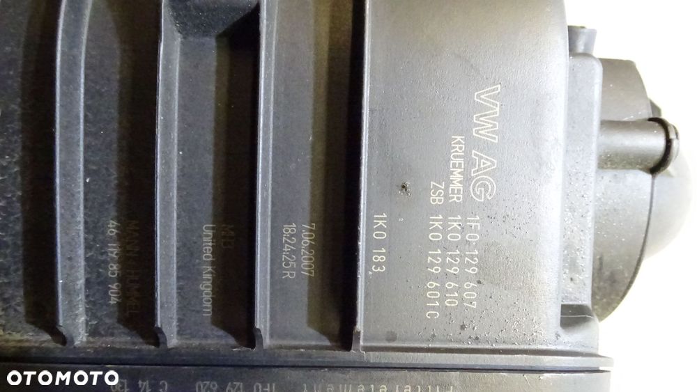 OBUDOWA FILTRA POWIETRZA VOLKSWAGEN CADDY III 2.0SDI 1K0129607 - 6