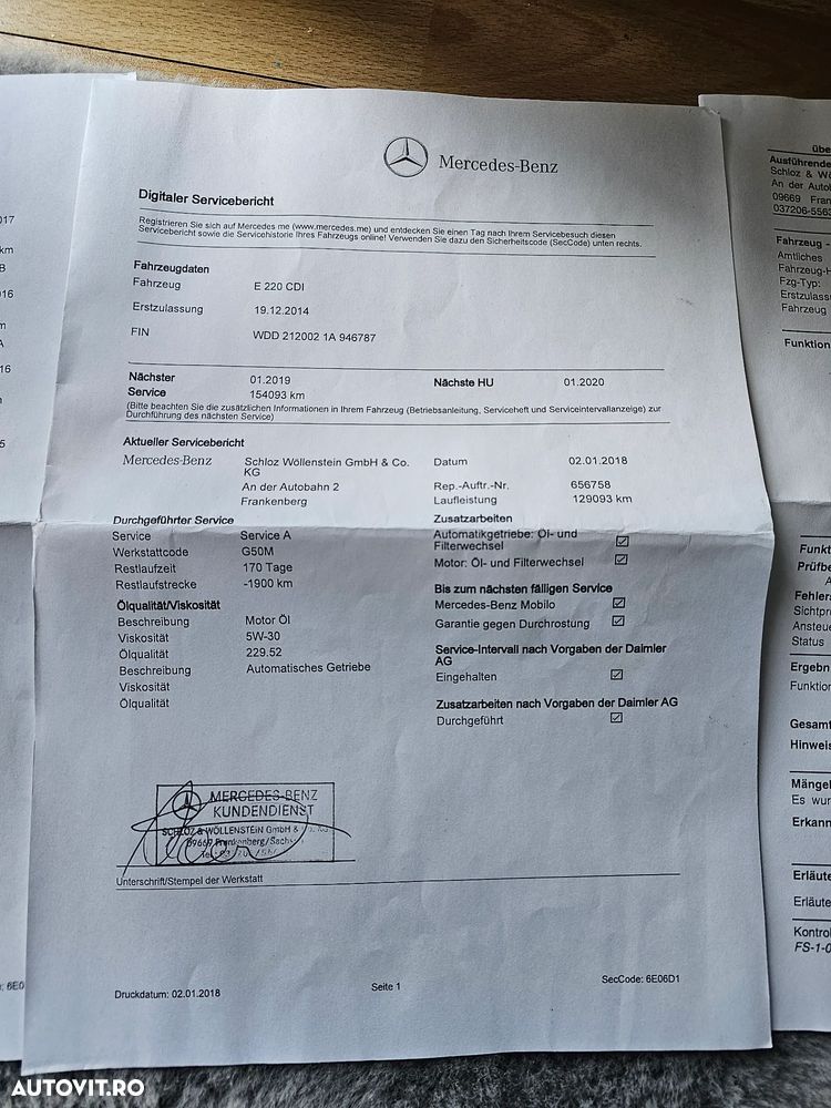Mercedes-Benz E 220 CDI 7G-TRONIC Elegance - 16