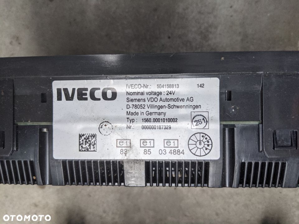 Licznik zegary Iveco 504158813 - 3