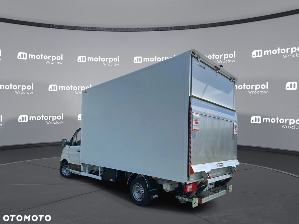 Volkswagen Crafter KONTENER MEBLOWY+WINDA/35 Podwozie z pojedynczą kabiną 2,0 l 163 KM manual r. o.: 4490 mm - 7
