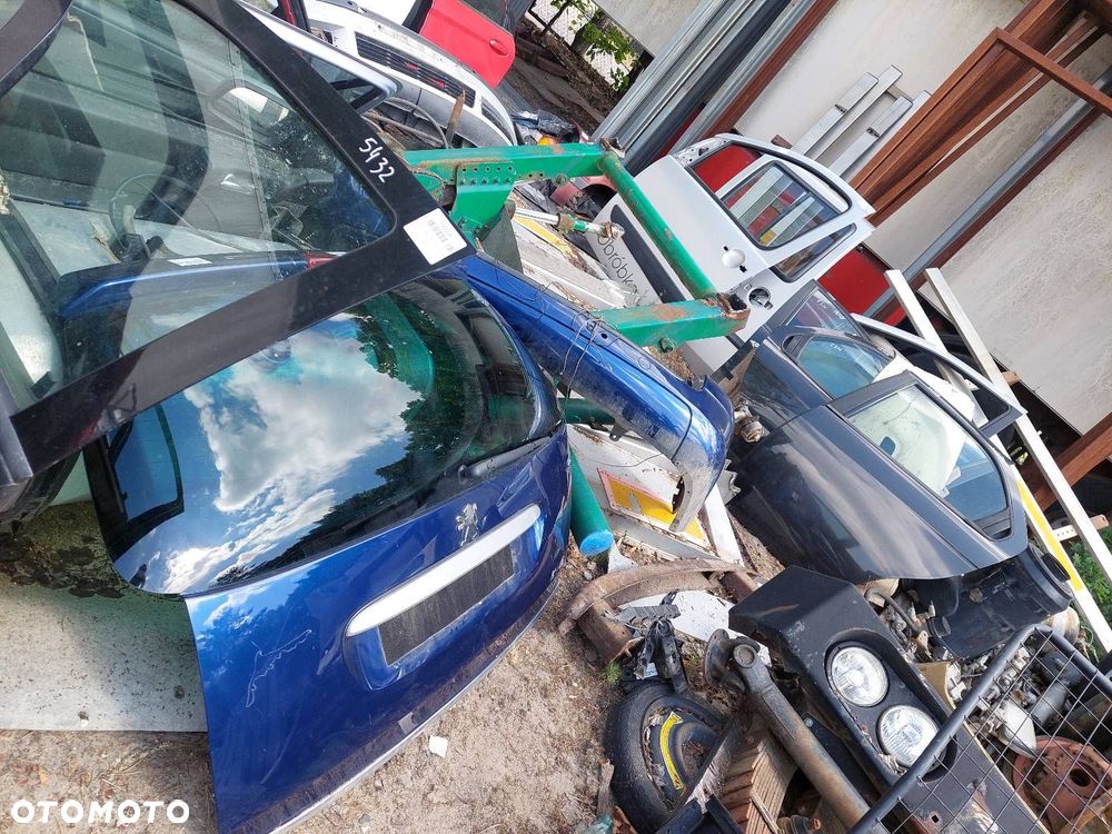 KOMPLETNY TYŁ PEUGEOT 307 I SW KOMBI EGED KLAPA ZDERZAK TYŁ LAMPY - 17