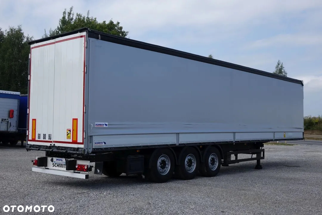 Schmitz Cargobull BURTO-FIRANKA / STANDARD / OSIE SCHMITZ / NOWE PLANDEKI / 2 OSIE PODNOSZONE / - 4