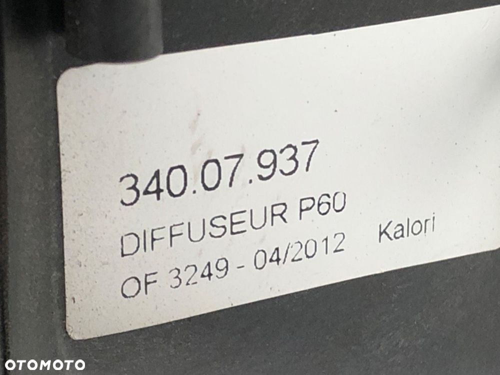 RURA POWIETRZA NAGRZEWNICY  MICROCAR M8 M8 34007937 - 4