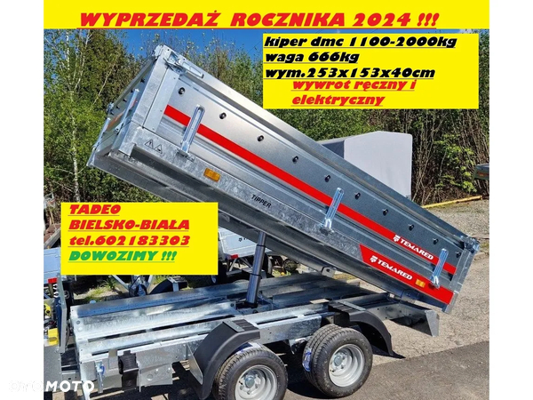 TEMARED TIPPER 2515/2CS DMC 2000kg