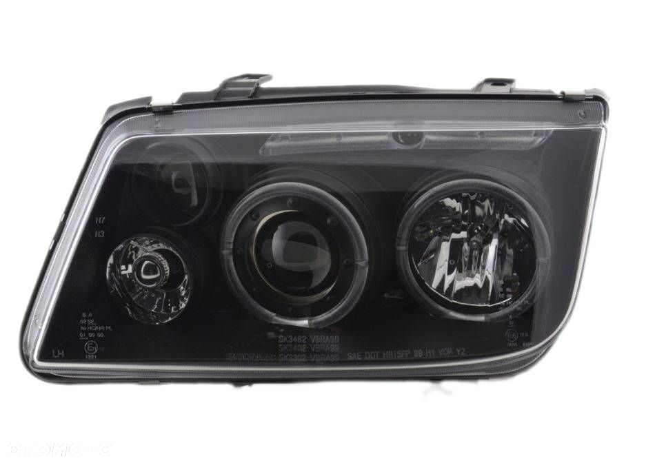 Lampy Reflektory Do VW BORA OD 1998 DO 2005 ROKU Soczewki LED H1 GRATIS - 4