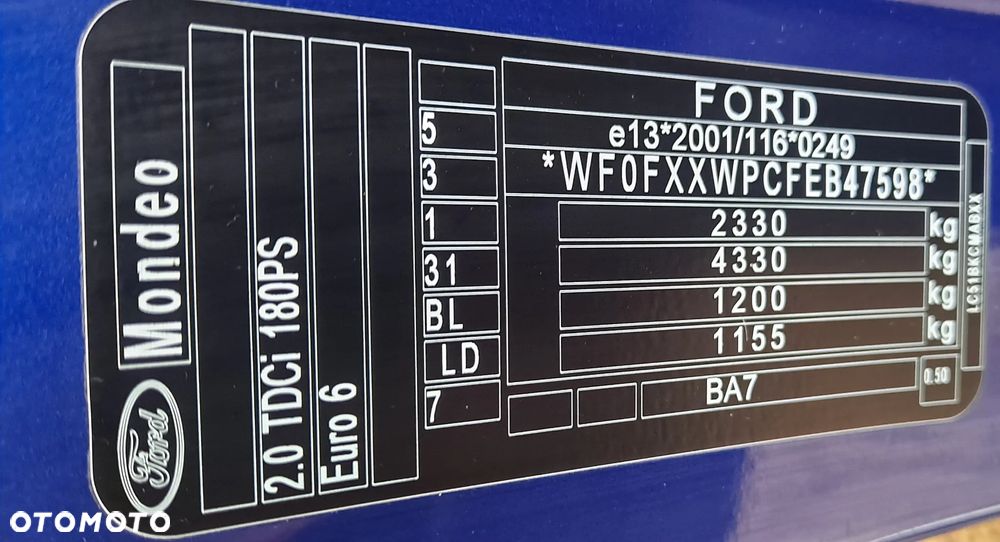 Ford Mondeo 2.0 TDCi STart-Stopp PowerShift-Aut Titanium - 36