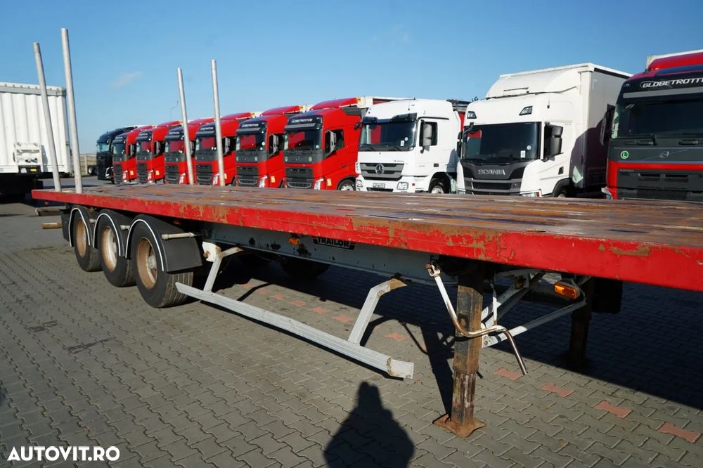 Trailor REMORCĂ / PLATFORMĂ / SUPORTURI / PONT DE DIRECȚIE - 11