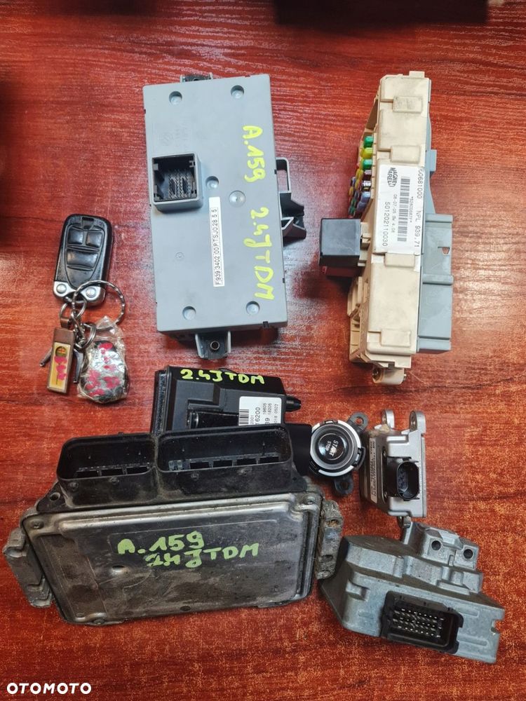 ZESTAW IMMO KOMPUTER ALFA ROMEO 159 2.4JTD 05 - 7