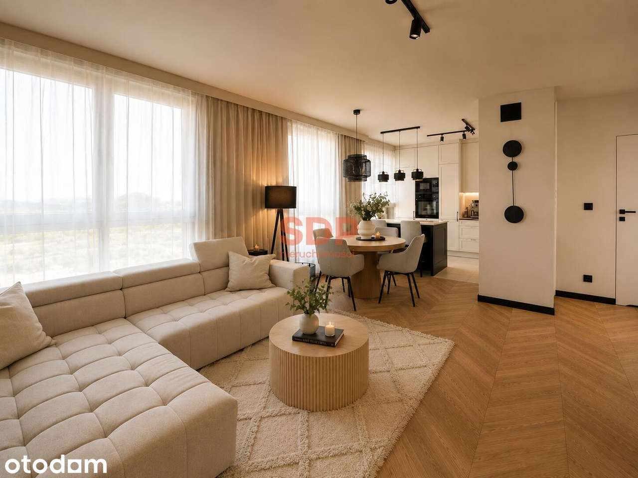 Ogród 80 m² na dachu | Pełne światła | 4 pok z balkonem