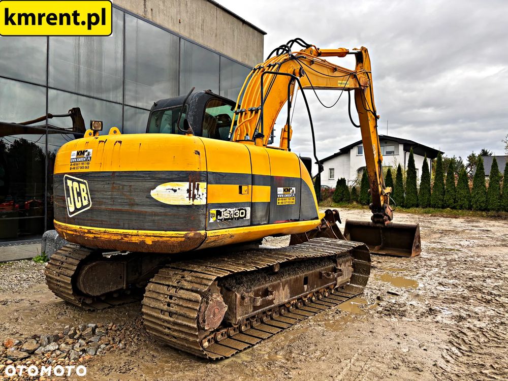 JCB JS 130 KOPARKA GĄSIENICOWA 2005R. | JCB JS 145 CAT 311 VOLVO ECR 140 CASE 130 - 25