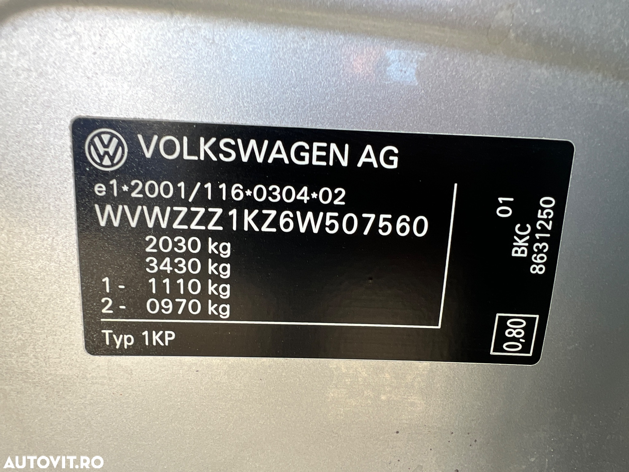 Volkswagen Golf Plus 1.9 TDI Comfortline DSG - 15