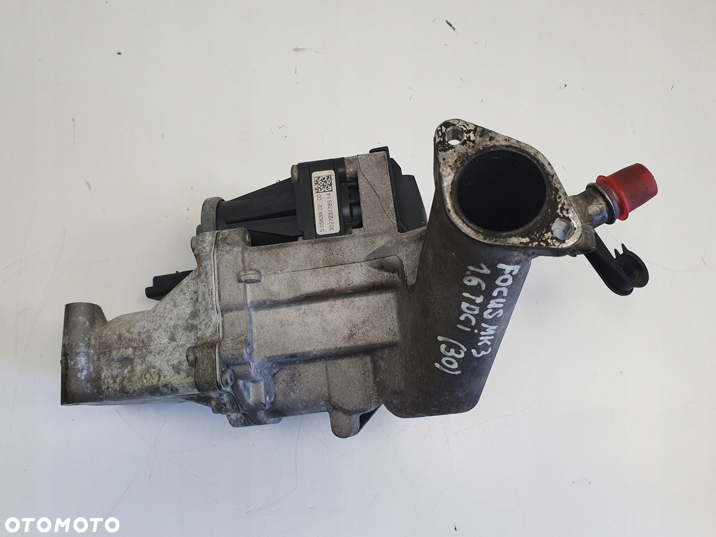 Ford Focus MK3 1.6 TDCI CHŁODNICA SPALIN egr 702209040 - 3