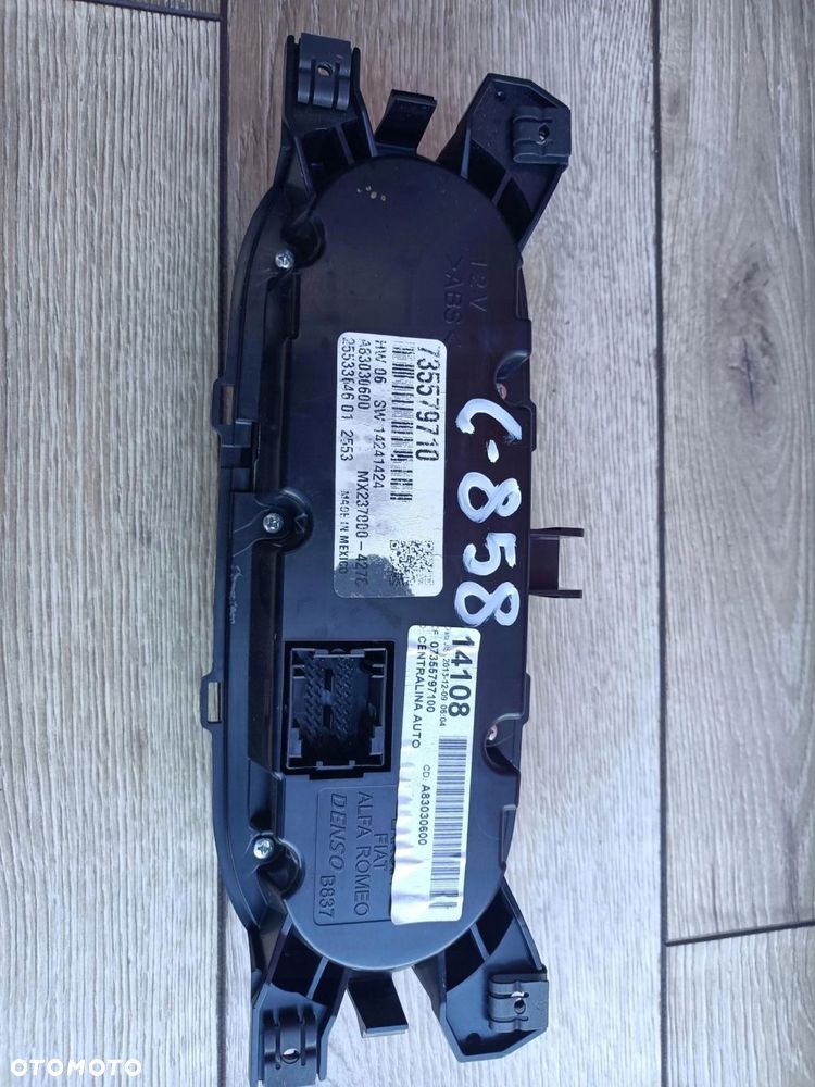 panel klimatyzacji fiat 500l 735579710 - 3