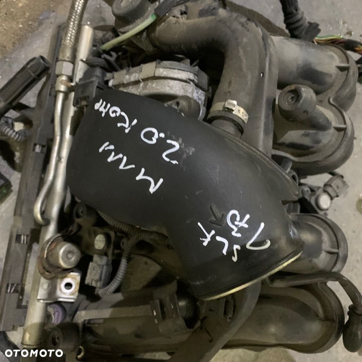 mercedes 2,0 kompressor silnik m111  c e slk clk 200 Osprzęt łapa pompa podstawa - 9