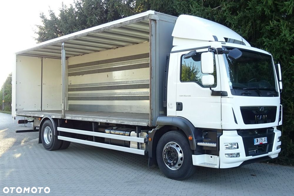 MAN TGM 18.290 Euro 6 kontener firanka 20 pal Sprowadzony klima - 31