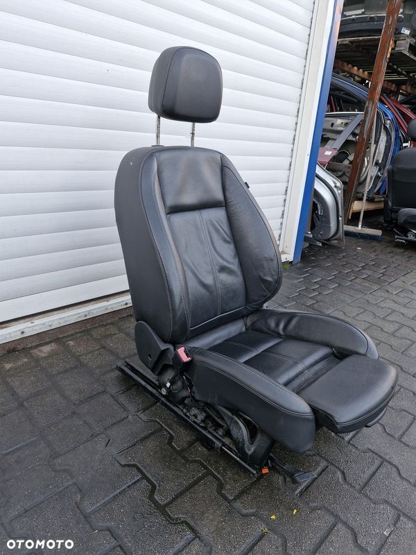 opel astra j fotel lewy przód przedni kierowcy skóra - 6