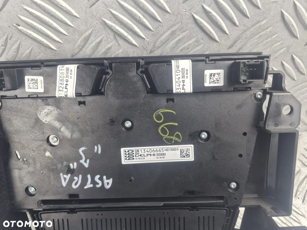 Stacja multimedialna Opel Astra J 13406665 - 9