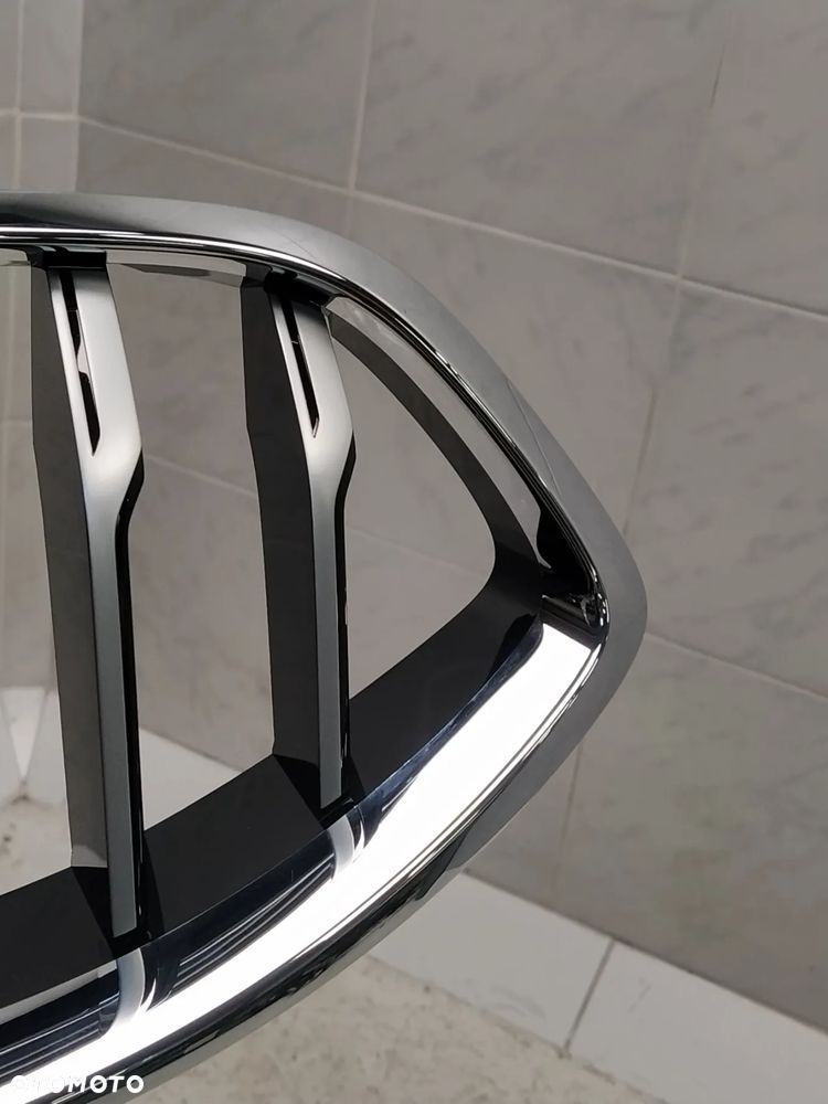 BMW 8 G14 G15 GRILL ATRAPA CHŁODNICY KRATKA NERKA KAMERA CZARNY POŁYSK CHROM NOWY ORYGINAŁ - 8