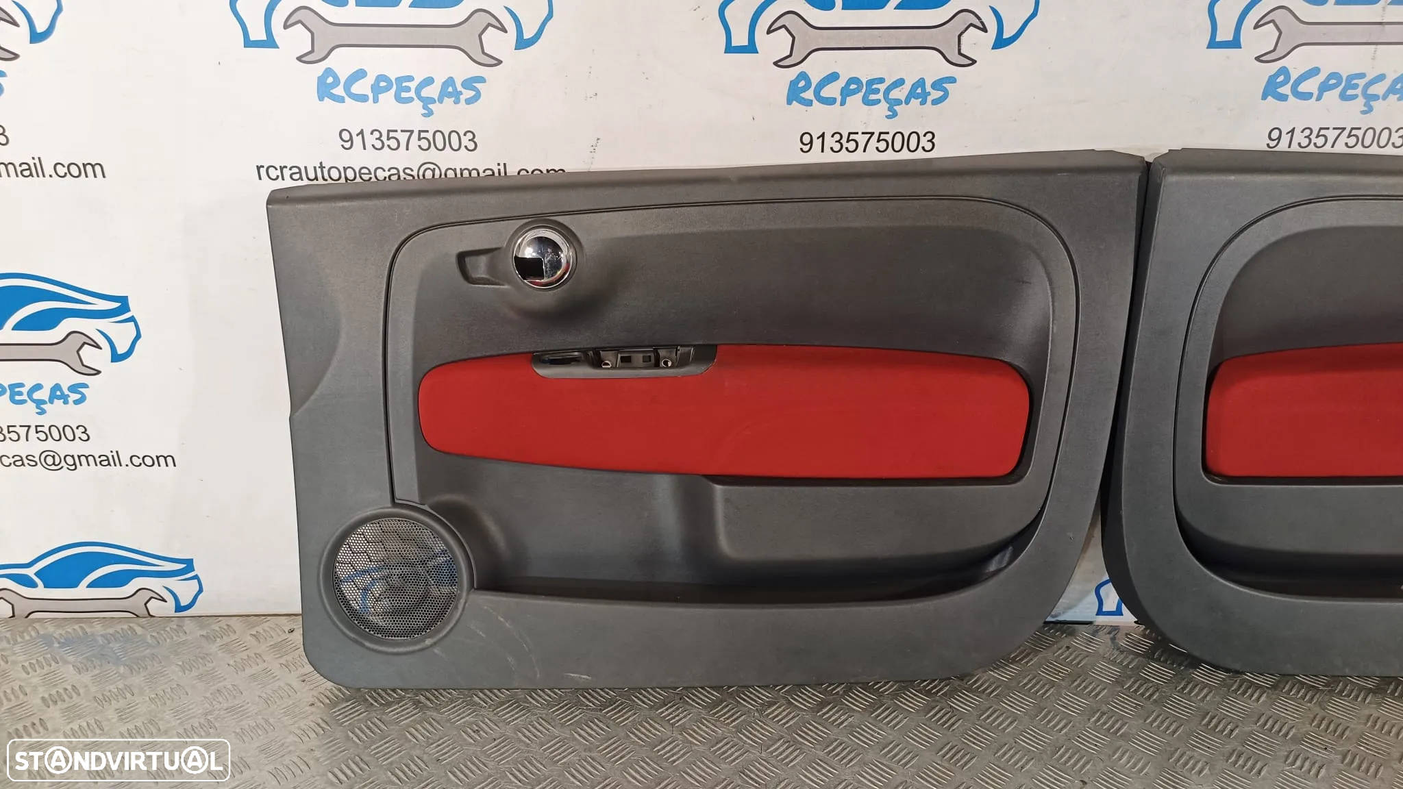 BANCO BANCOS FIAT 500 312 TECIDO AIRBAG QUARTELAS - 14