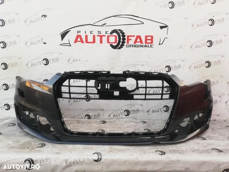 Bara fata Audi A6 4G C7 Facelift an 2015-2018 Gauri pentru 4 senzori si spalatoare faruri - 1