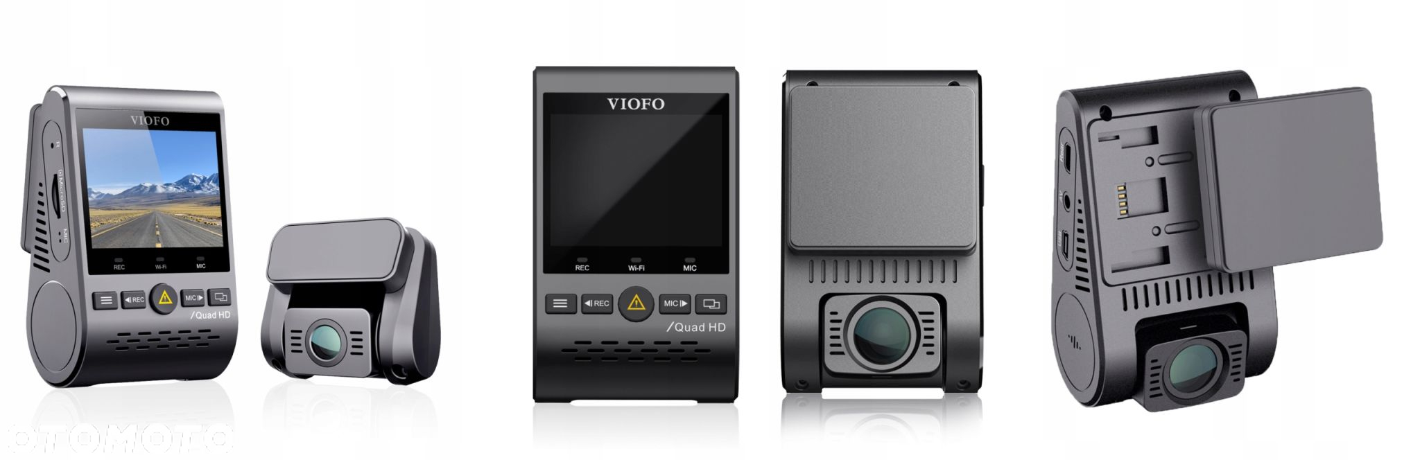 VIOFO A129 PLUS-G DUO KAMERA PRZÓD+TYŁ+128GB+ACC - 5